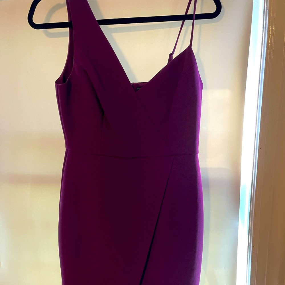 Purple Cocktail Dress